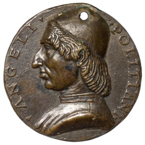 NICCOLÒ FIORENTINO - Bust of Angelo Poliziano in a simple robe, 1494, ©Staatliche Museen zu Berlin, Münzkabinett, Reinhard Saczewski