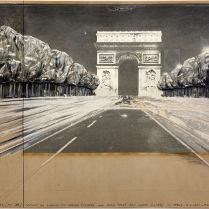 CHRISTO Progetto per  Champs-Elysées, 1969