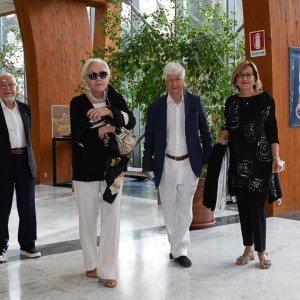 Da sinistra Candido Tobino, Paola Tobino, Carlo Carli, Mariangela Bertolucci  Ph: Fiorenzo Sernacchioli.