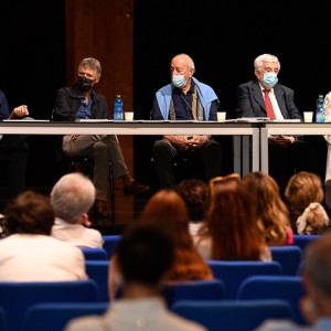 Da sinistra Guido Andrea Pautasso, Sandi Renko, Riccardo Guarneri, Luciano Caprile, Lorella Pagnucco Salvemini  Ph: Fiorenzo Sernacchioli.