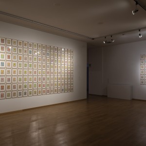Veduta della mostra Frédéric Bruly Bouabré. Arte Alfabeto Universale, Palazzo delle Esposizioni, Lucca, 2021 #2