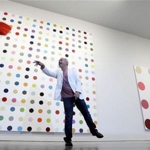 Damien Hirst Courtesy The Telegraph