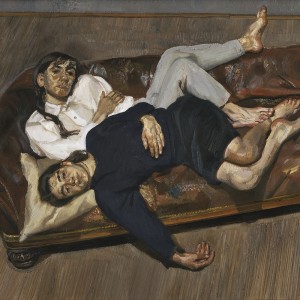 LUCIAN FREUD Bella and Esther, 1987-1988 Collezione privata/private collection ©The Lucian Freud Archive All rights reserved 2022/Bridgeman Images