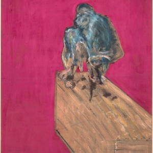 FRANCIS BACON Study for Chimpanzee, 1957 Peggy Guggenheim Collection, Venice  Solomon R. Guggenheim Foundation, New York © The Estate of Francis Bacon. All rights reserved. DACS 2020.  Ph: David Heald (NYC)