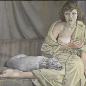 LUCIAN FREUD Girl With a White Dog, 1950/1 © Tate