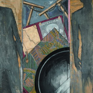JASPER JOHNS Fall, 1986 Collection of the artist; on long-term loan to Philadelphia Museum of Art © 2021 Jasper Johns / Licensed by VAGA at Artists Rights Society (ARS), NY