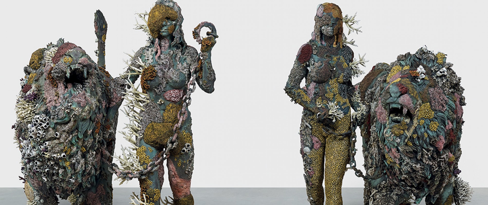 DAMIEN HIRST Lion Women of Asit Mayor, 2012  Edition of 3 with 2 artist's proofs Collezione Prada, Milano  Ph: Prudence Cuming Associates Ltd  © Damien Hirst and Science Ltd. All rights reserved, DACS 2021 / SIAE 2021