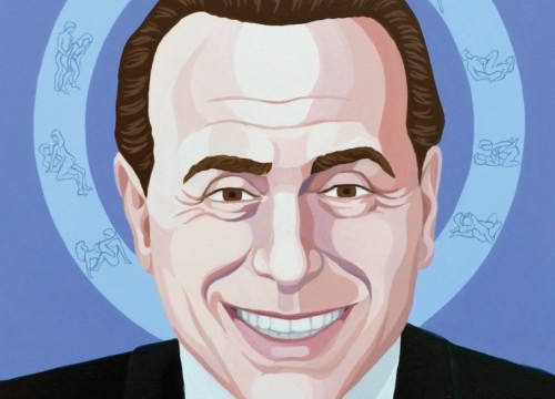 Giuseppe Veneziano - Berlusconi