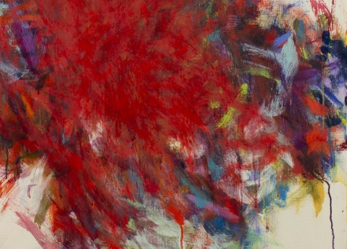 Ayako Nakamiya, Narciso rosso (2020), alla collettiva "Accademie & dintorni" della Galleria Antonio Battaglia di Milano.