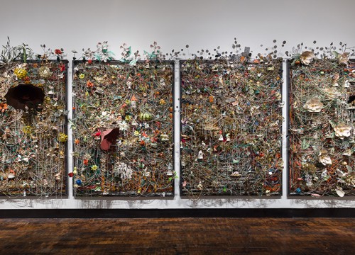 NICK CAVE Garden Plot (aka Wall Relief), 2013 Courtesy the artist and Jack Shainman Gallery, New York ©Nick Cave Ph: James Prinz
